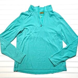Carhartt Women's Aqua Long Sleeve Tee